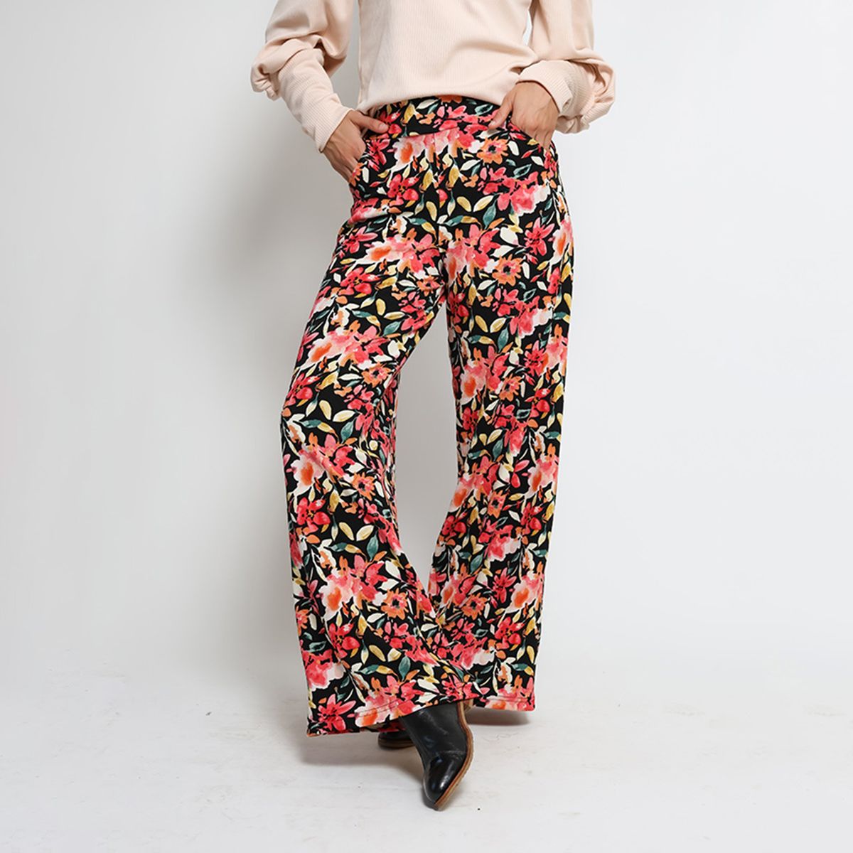 NATALIA SEGUEL - Palazzo Rebeca Negro Florecitas Natalia Seguel