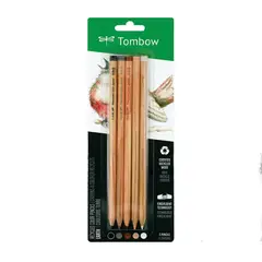 TOMBOW - Set de Lápices Color Recycled (5 Colores Tierra)