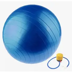 ATLAS - Pelota + Inflador Yoga Pilates Azul