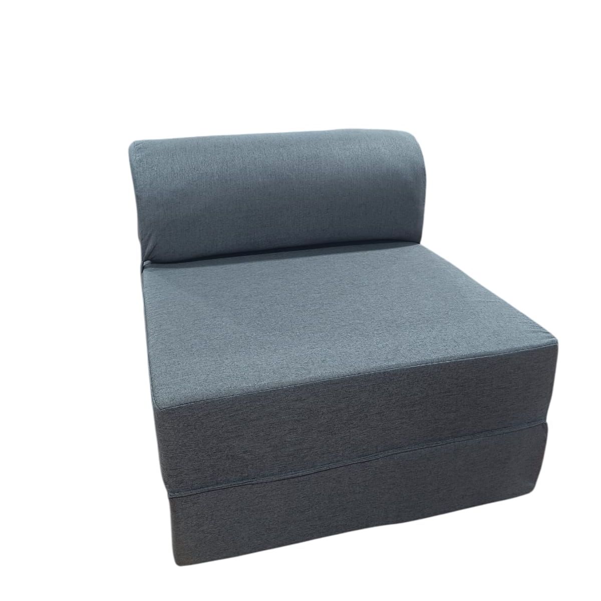RECUTEX - SOFA CAMA ESPUMA GREY GRIS 190X75X18 full