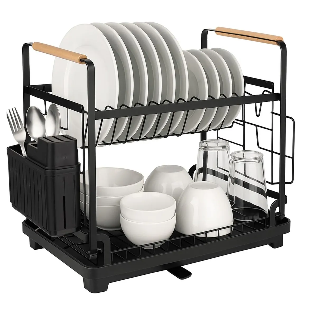 CASATUA - Secaplatos Escurridor de Platos Loza Inoxidable CasaTua