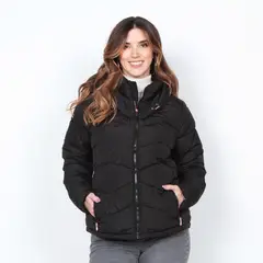 WADOS - PARKA MANGA LARGA SOLIDO CON CAPUCHA