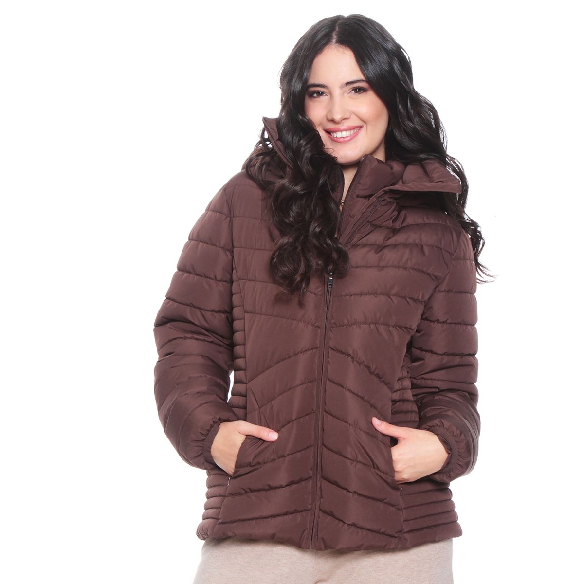 WADOS - PARKA MANGA LARGA CON CAPUCHA