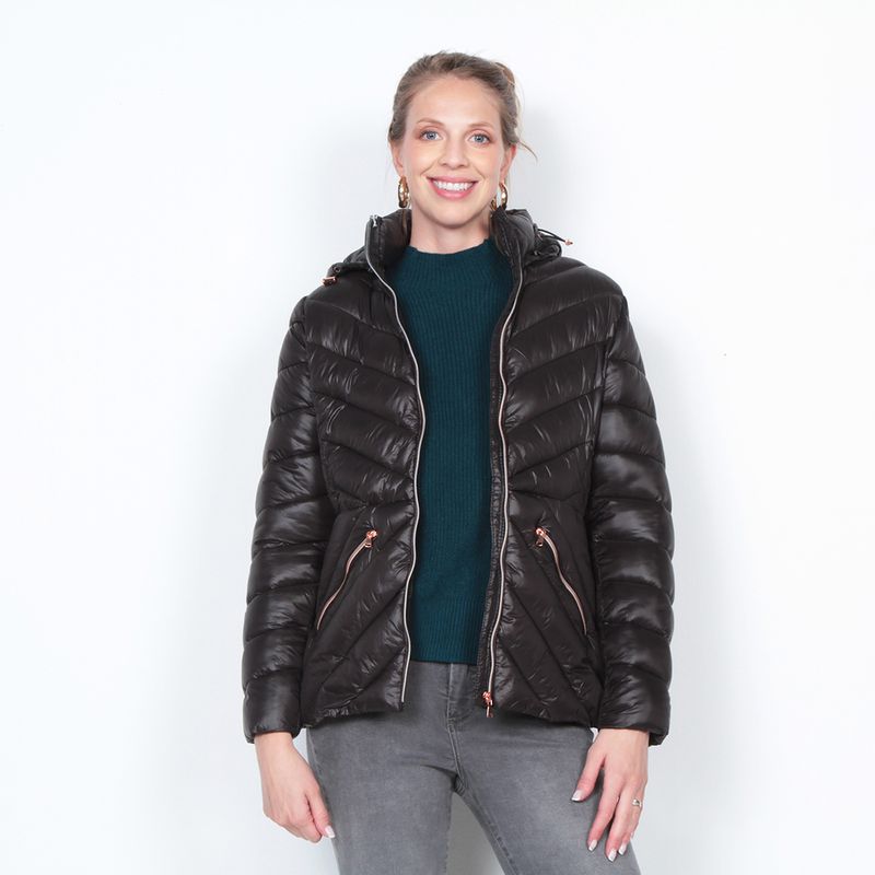 WADOS - PARKA MANGA LARGA CON CAPUCHA SOLIDO