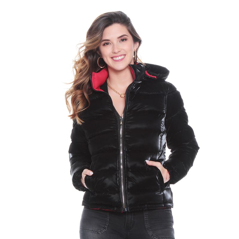 WADOS - PARKA MANGA LARGA CON CAPUCHA Y BOLSILLOS