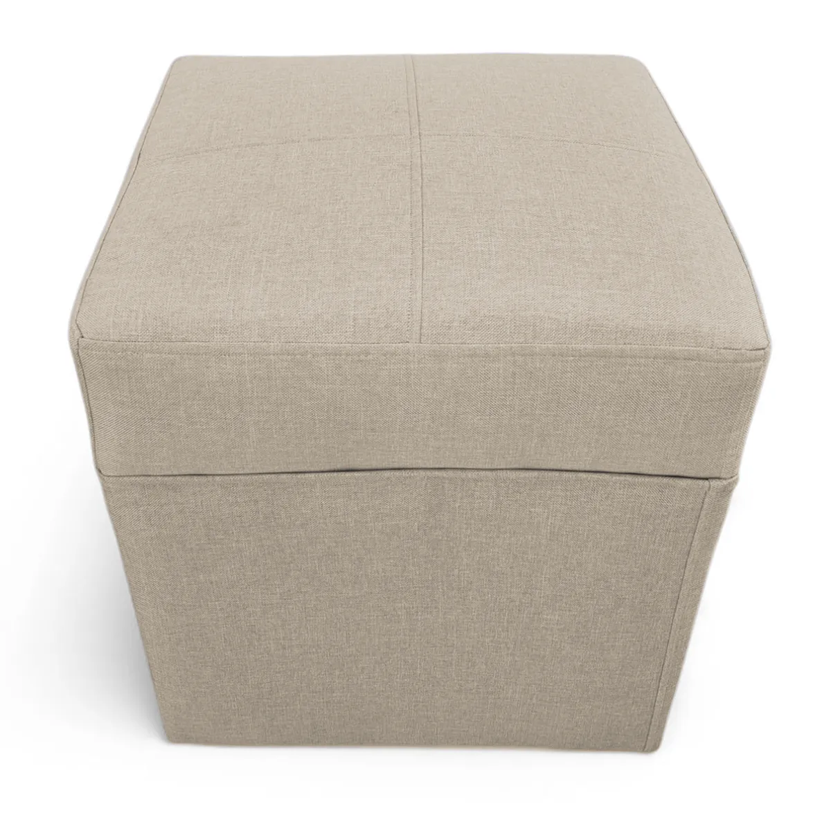 MBC - Pouf Murcia -  Tela Lino Beige