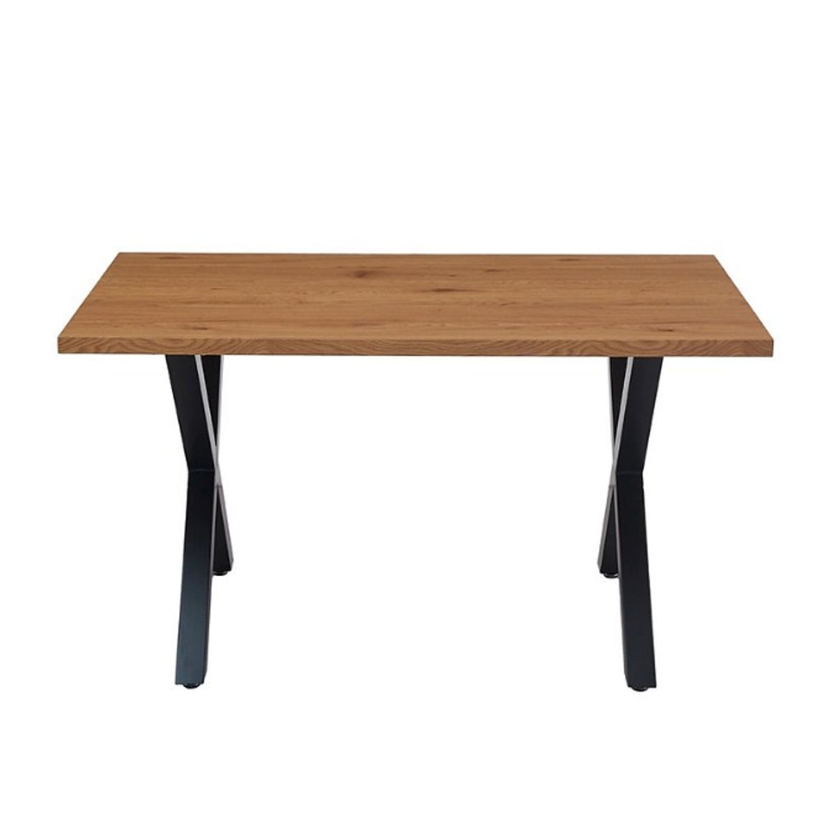 GENERICO - Mesa Rectangular Cross Industrial Natural 180x90 cm