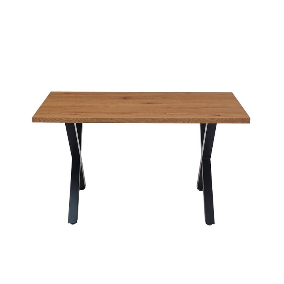 GENERICO - Mesa Rectangular Cross Industrial Natural 180x90 cm