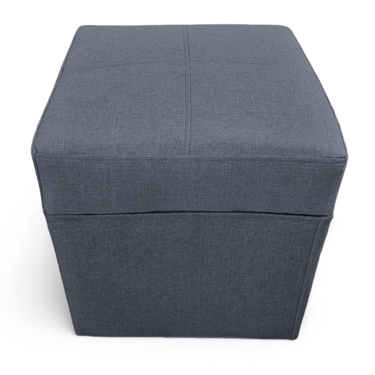 MBC - Pouf Murcia -  Tela Lino Grafito