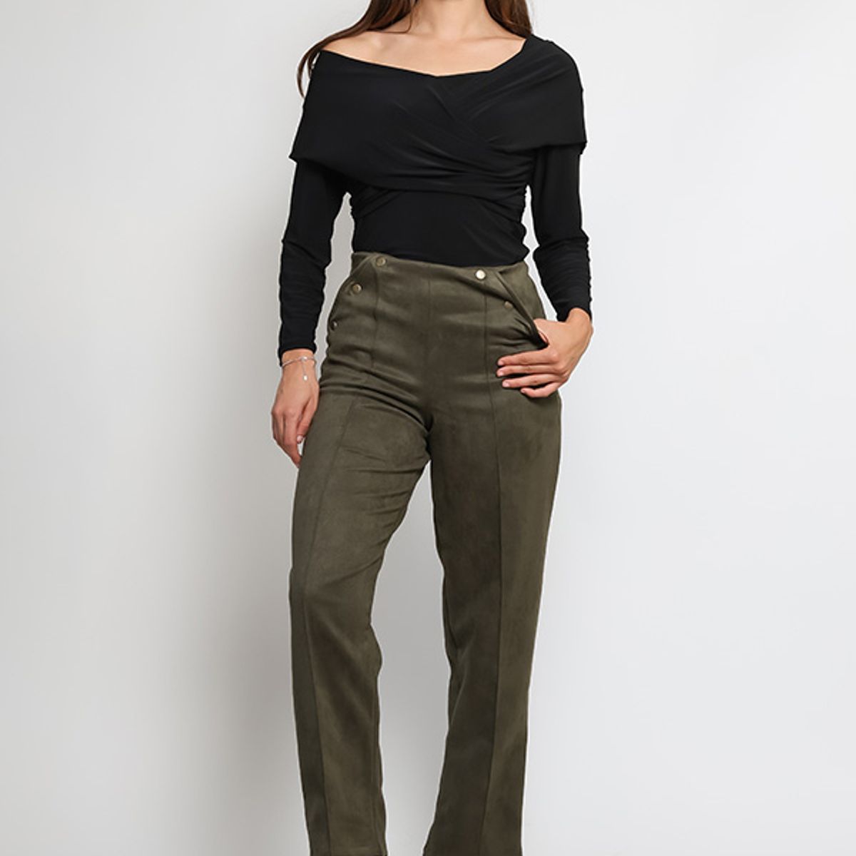 NATALIA SEGUEL - Polera Suri Negro Natalia Seguel