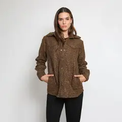 NATALIA SEGUEL - Chaqueta Alejandra Cafe