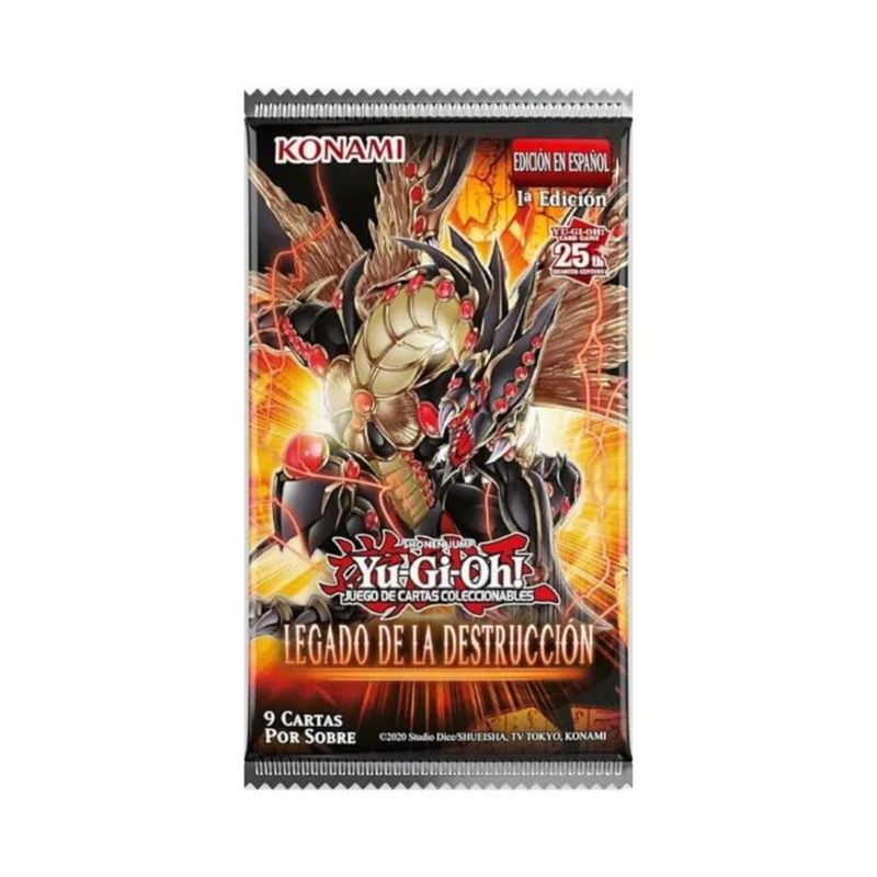 KONAMI - Yu-Gi-Oh Legado De La Destrucción Sobre Español - Blanco