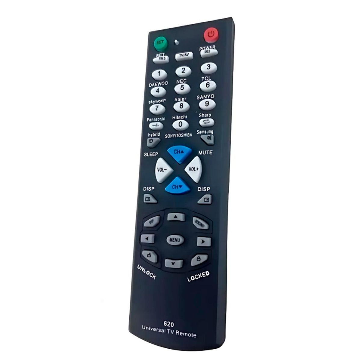 GENERICO - Control Remoto Universal Alternativo TV Modelo 620