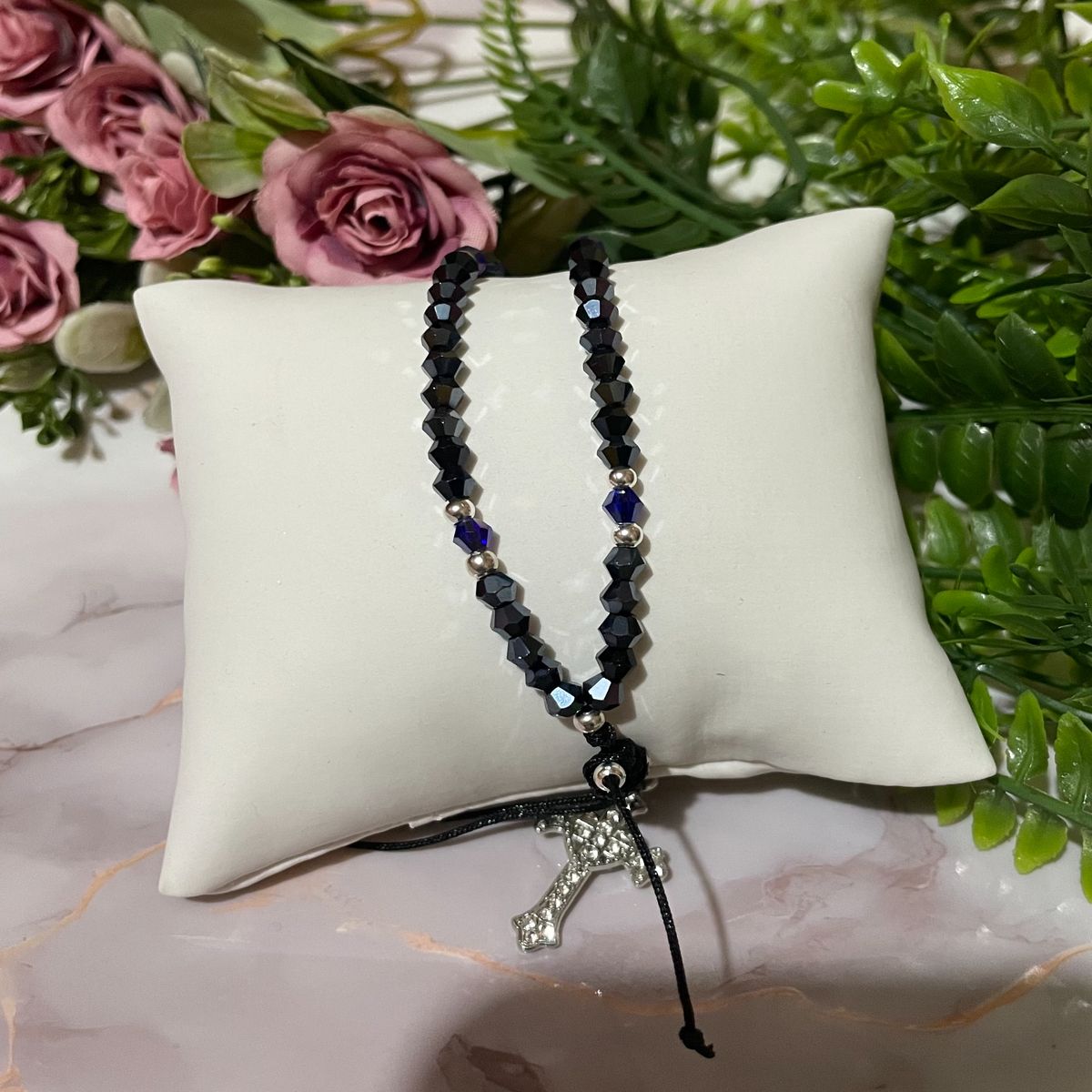 GENERICO - Pulsera Rosario Fina  Fe & Estilo