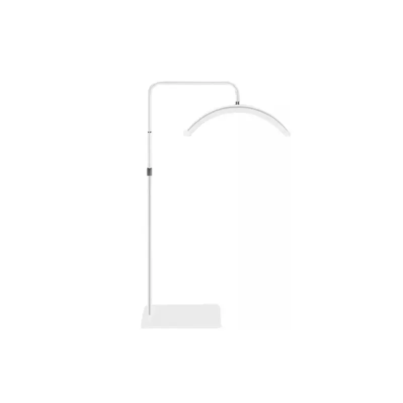 GENERICO - Lampara Led Media Luna Estética Para Pestañas Cejas Hogar BLANCO