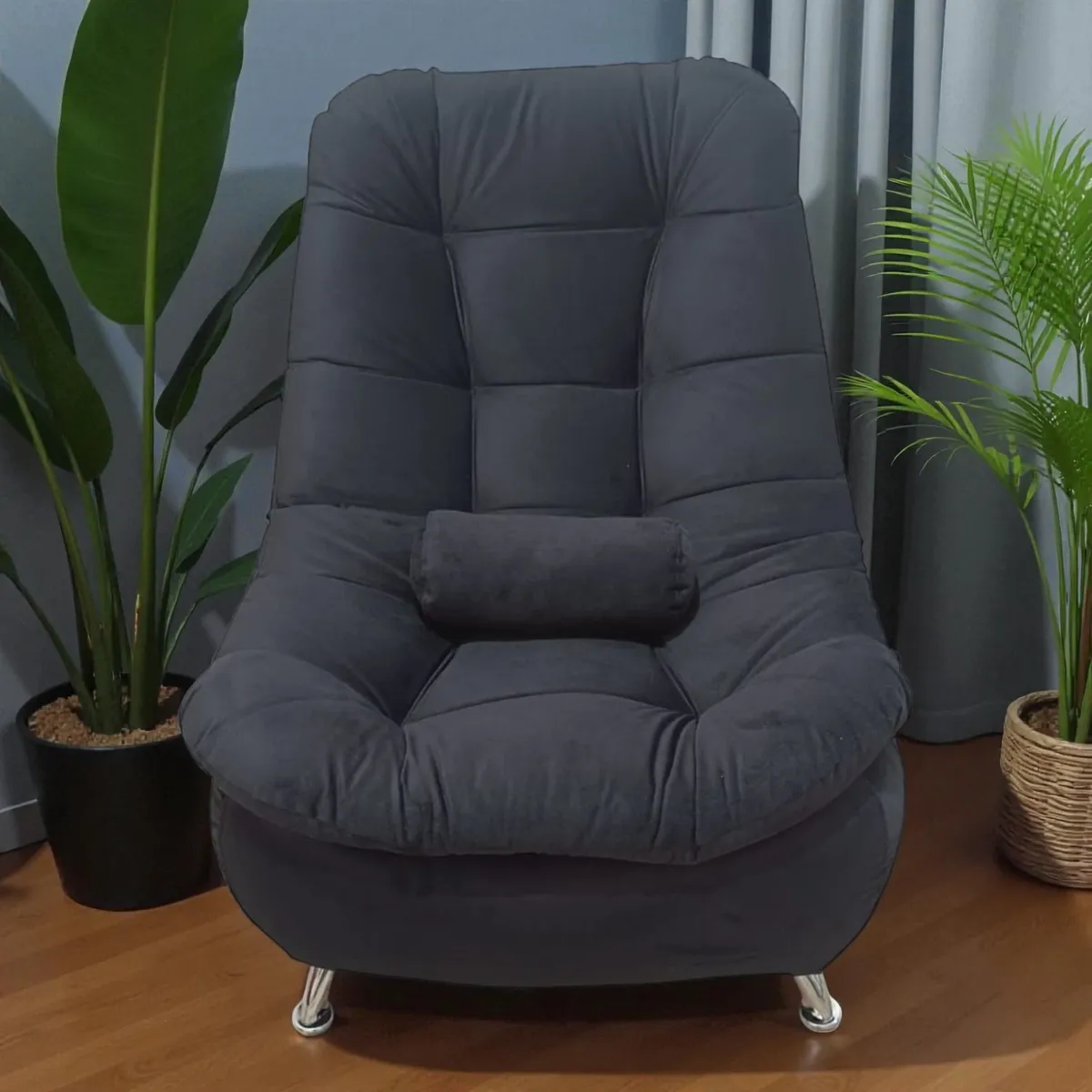 GENERICO - Sofá Sanza Negro Mobiliaria Mano Amiga