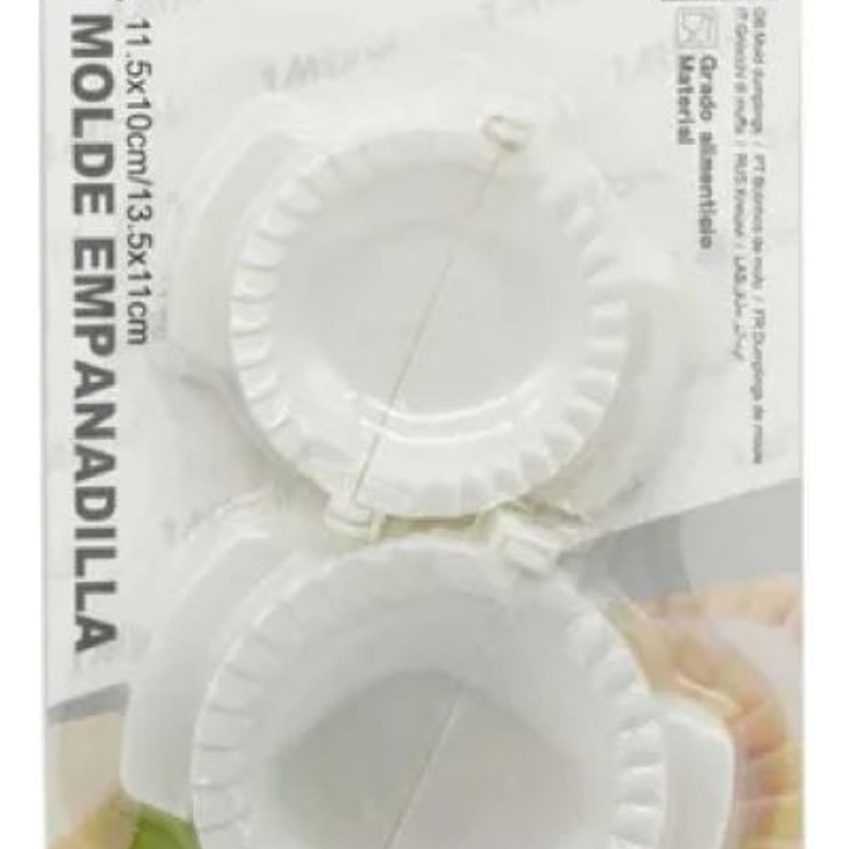 GENERICO - Set De 2 Moldes Para Empanadas