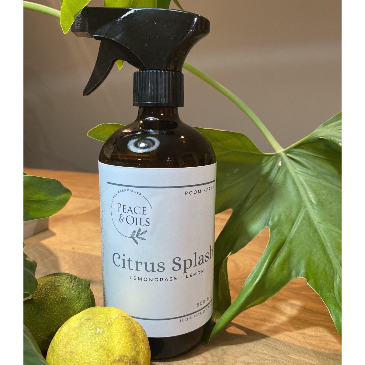 GENERICO - Bruma Aromatizante Espacios Peace & Oils Spray 500ml Citrus