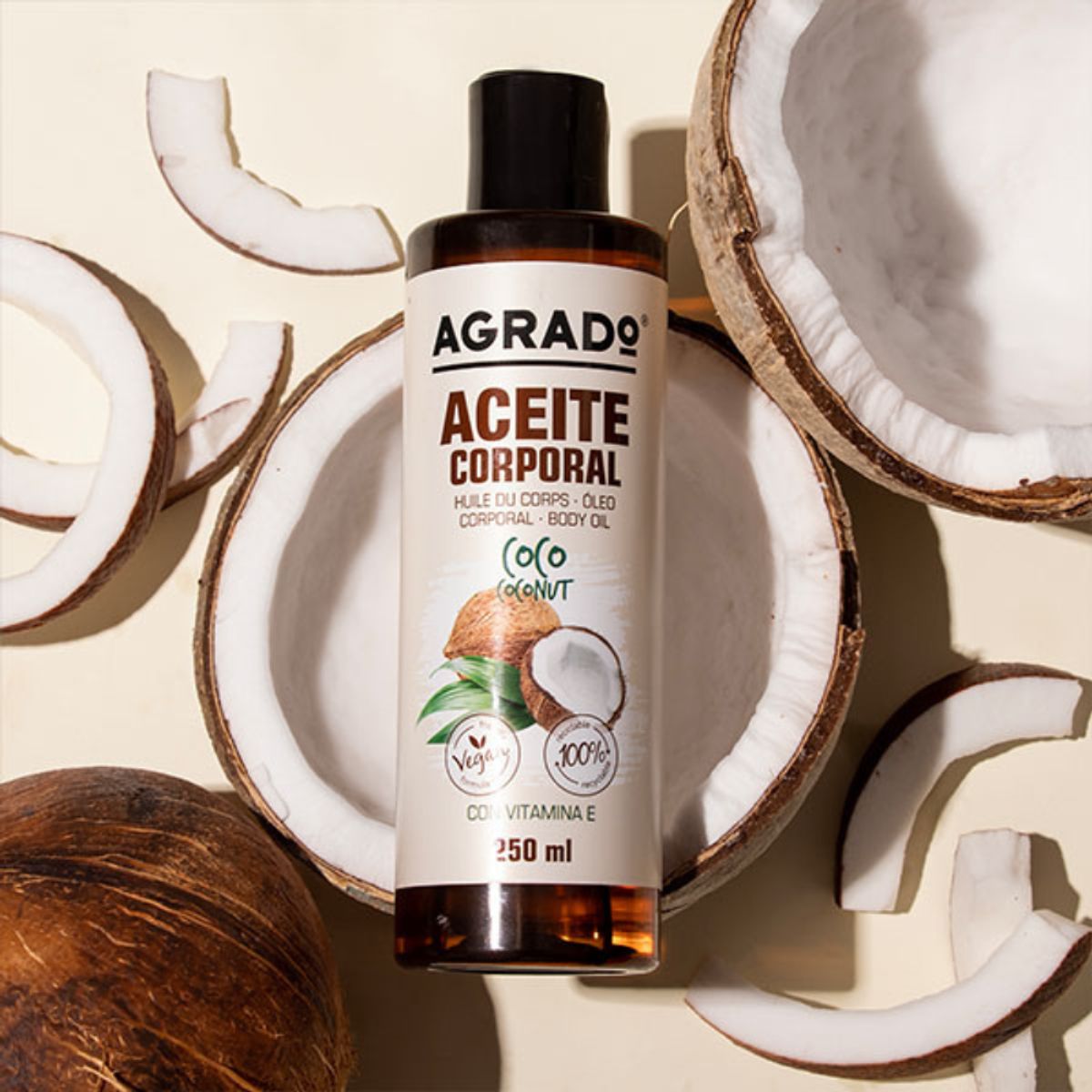 AGRADO - Aceite Corporal Agrado Coco