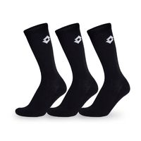 Calcetines Tripack Largos Negro - Unisex - Negro - 35-38