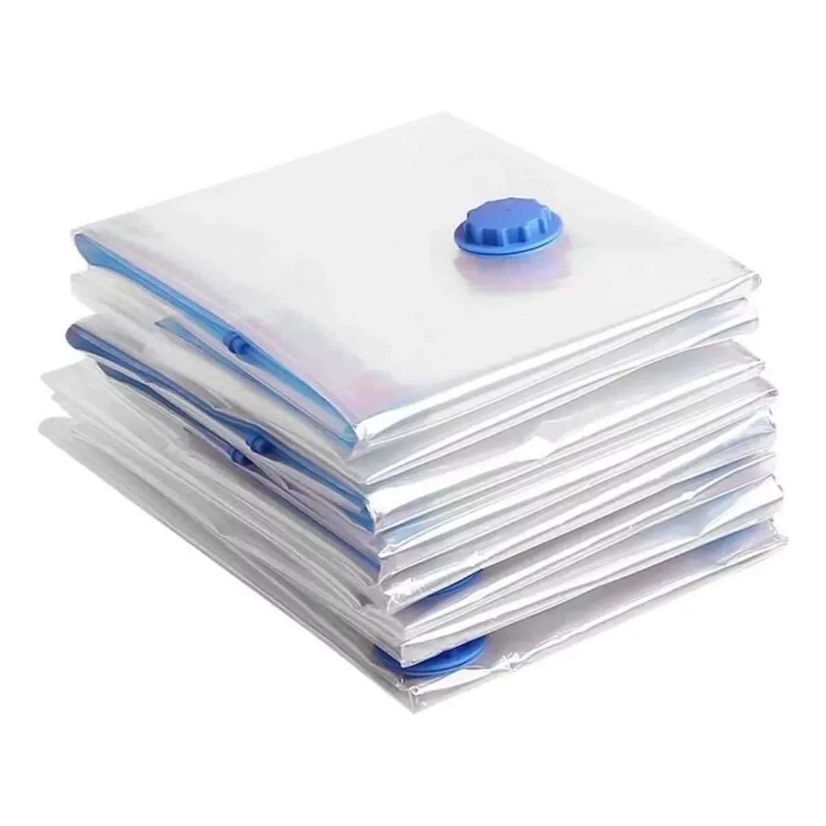 NO LOGO - Bolsas Guardar Ropa Vacio 80x60 Pack 12 Unidades