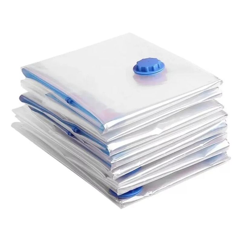 NO LOGO - Bolsas Al Vacio Ropa Bolsas Para Guardar Ropa 80x60 Pack X 3