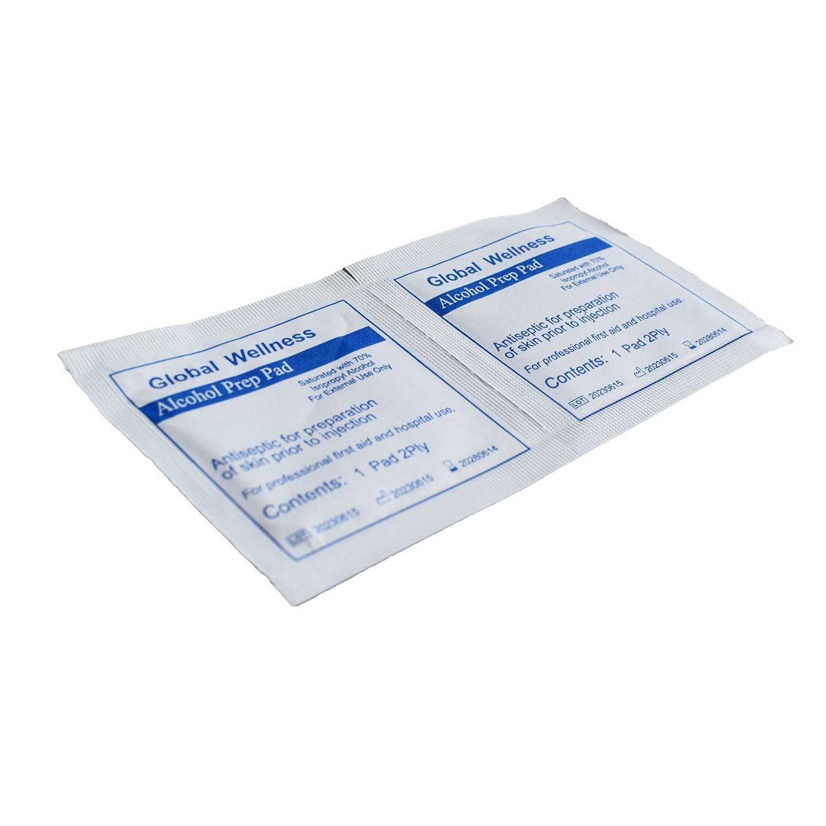 GENERICO - Toallitas PAD de alcohol isopropilico 70° 400 unidades