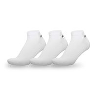 Calcetines Tripack Tobilleros Hombre - Blanco - Blanco - 39-42