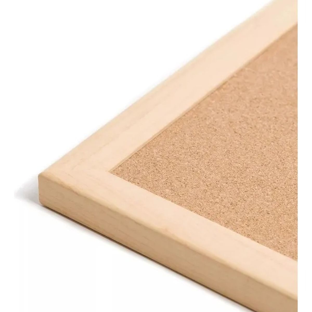 NO LOGO - Pizarra Corcho 40x60 Cm Borde Madera Resistente Y Chinchetas