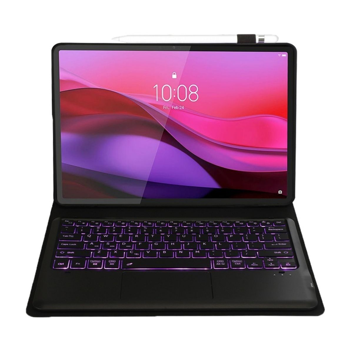 RENVMEXY - Teclado Retroiluminado para Lenovo Yoga Tab Plus 12,7 pulgadas 2025