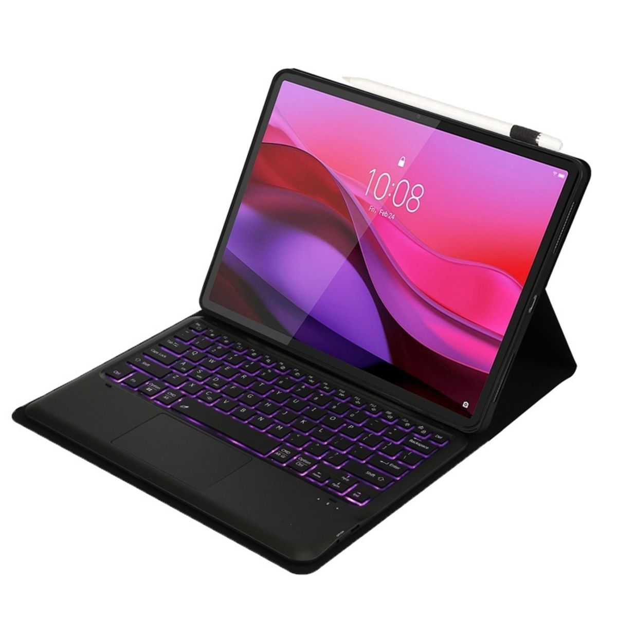 RENVMEXY - Teclado Retroiluminado para Lenovo Yoga Tab Plus 12,7 pulgadas 2025