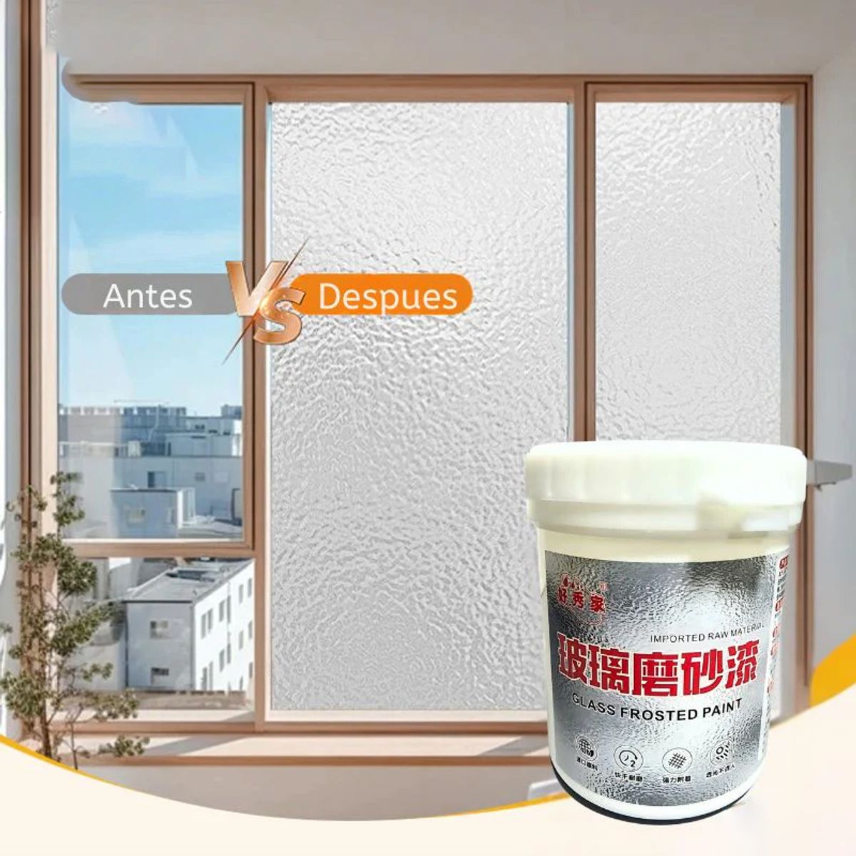 NO LOGO - Pintura Tipo Semilla Para Vidrios 300 Cc