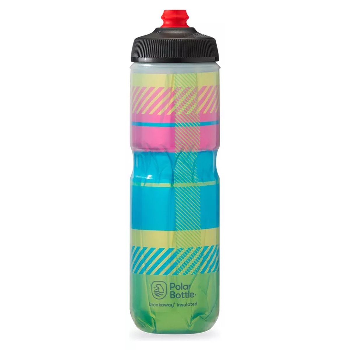 NO LOGO - Botella Termica Agua Bici Caramañola 710 Ml Polar Bottle Verde/Azul