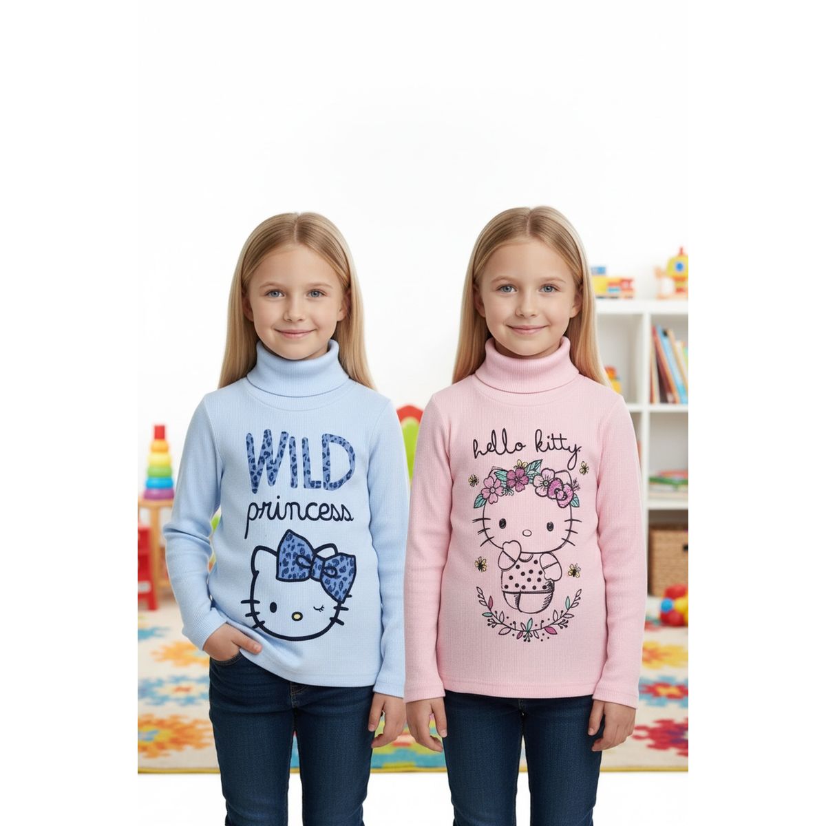 HELLO KITTY - Pack 2 Beatles Niña Hello Kitty