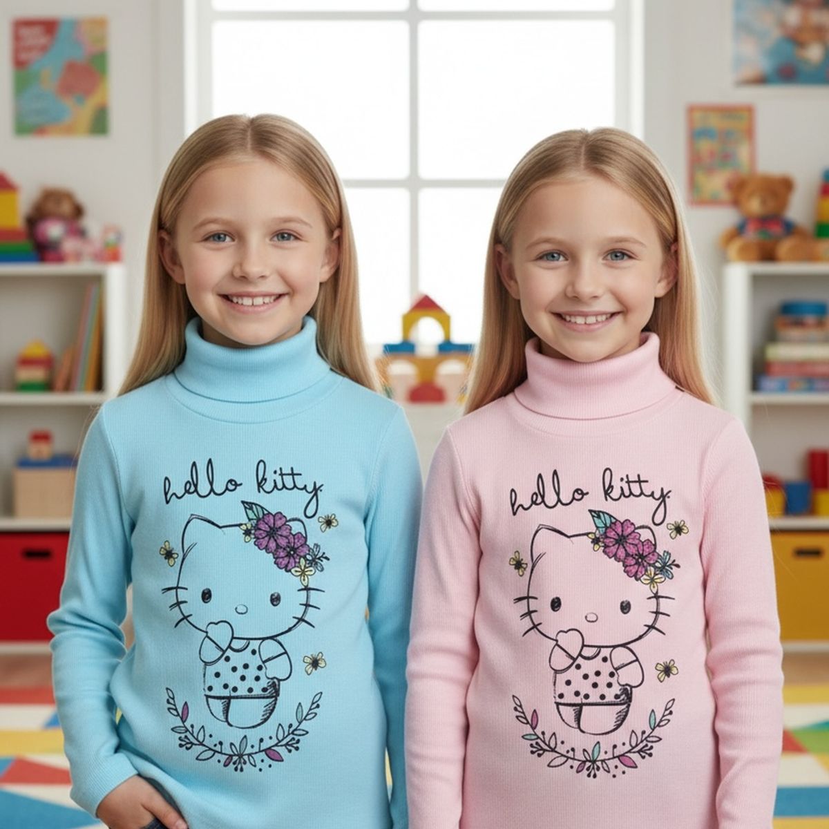 HELLO KITTY - Pack 2 Beatles Niña Hello Kitty