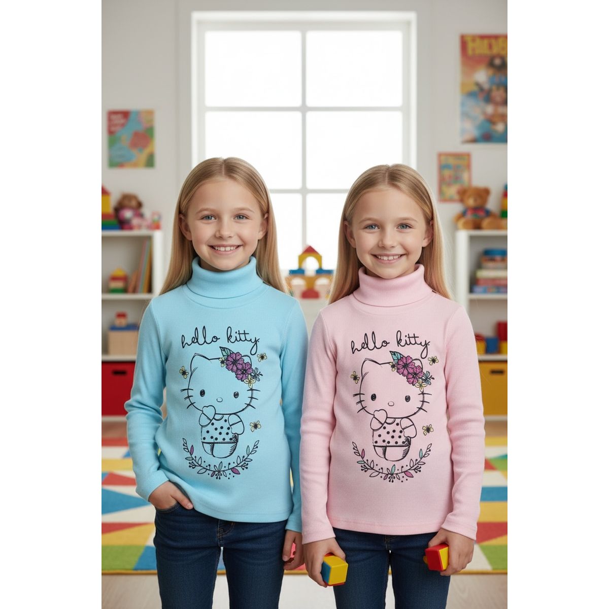 HELLO KITTY - Pack 2 Beatles Niña Hello Kitty
