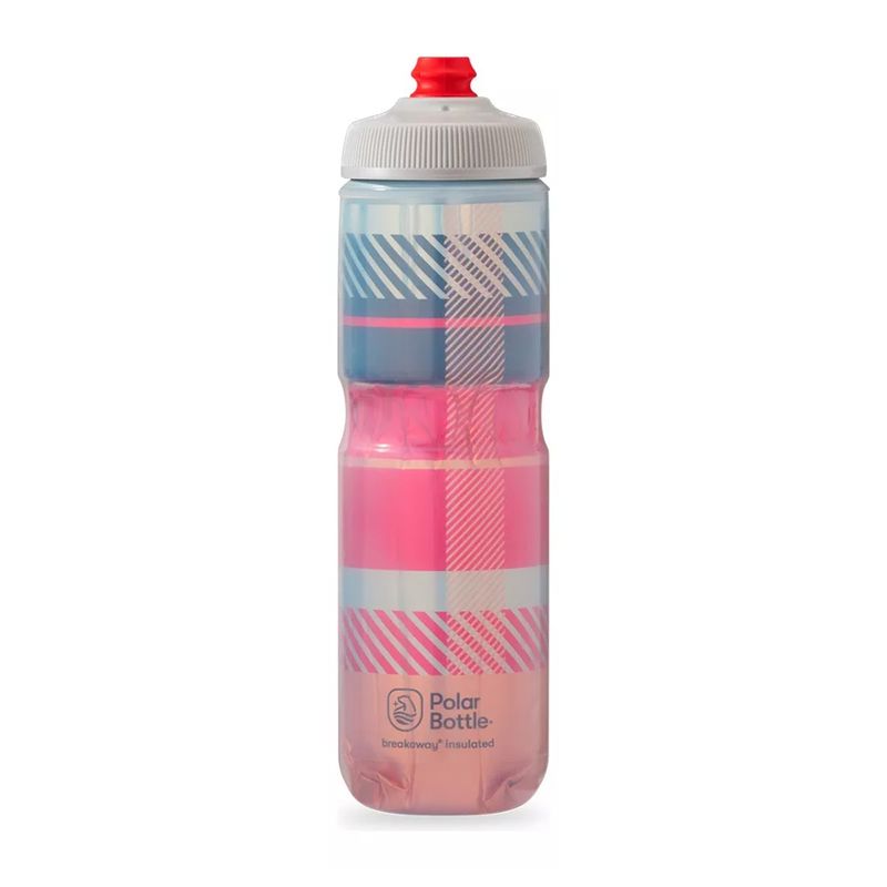 GENERICO - Botella Termica Agua Bici Caramañola 710 Ml Polar Bottle Rojo-Naranja