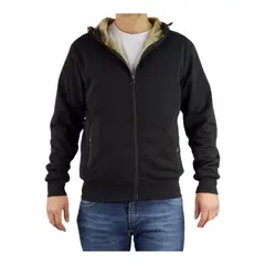 HERIEL - Polerón Hombre Forrado En Chiporro Con Gorro