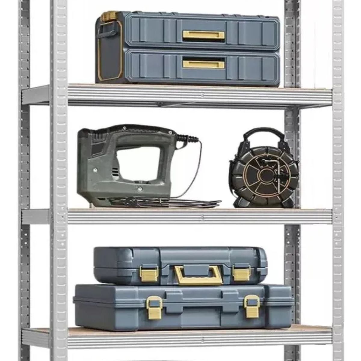 SUPERCENTER - Estante Rack Metalico 180 X 90 X 40 Cm Galvanizado