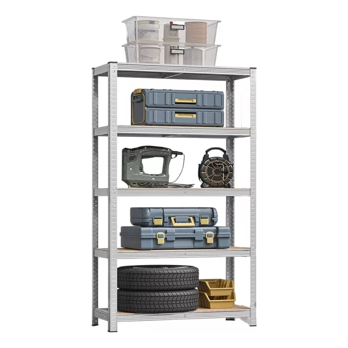 SUPERCENTER - Estante Rack Metalico 180 X 90 X 40 Cm Galvanizado