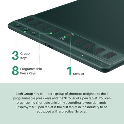 Imagen 2 del producto Tabletas Digitalizadoras Inspiroy 2 M H951P