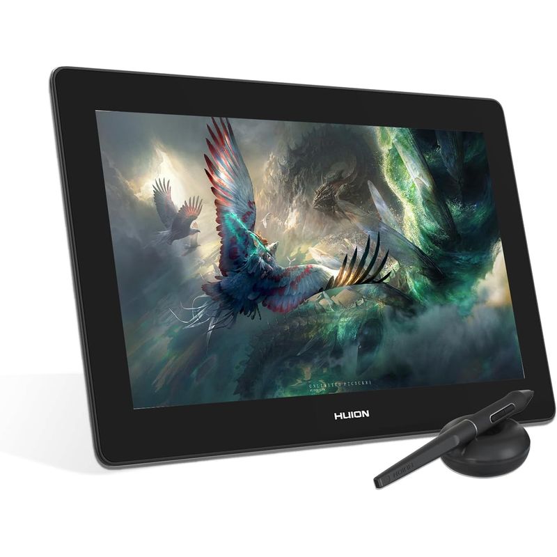 HUION - HUION Kamvas Pro 16 Plus 4K UHD Tableta Grafica con Pantalla