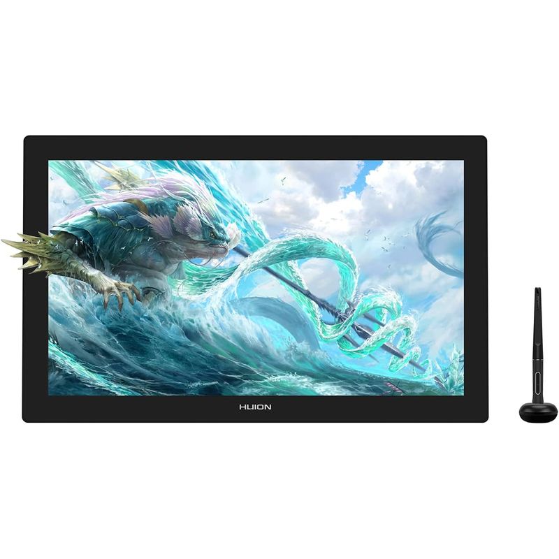 HUION - HUION Kamvas Pro 24 4k  Tableta Grafica con Pantalla
