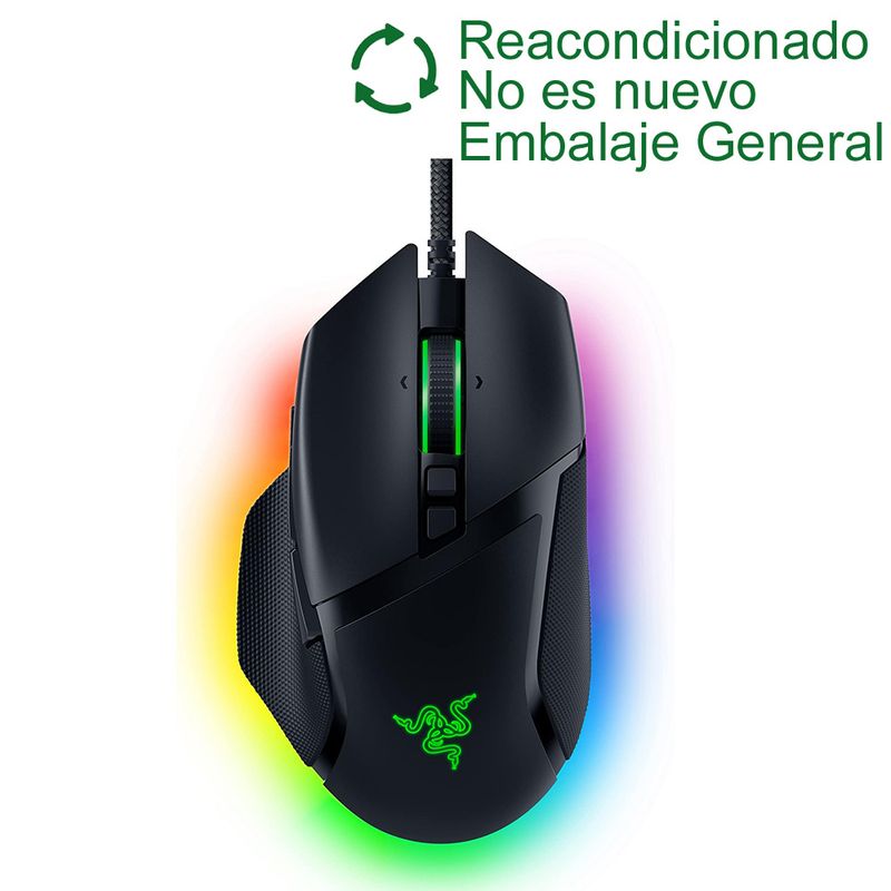 RAZER - Razer Gamer Mouse Basilisk V3 Wired Reacondicionado SemiNuevo-Negro