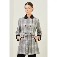 MA GRIFFE - Chaqueton Negro Mujer Magriffe
