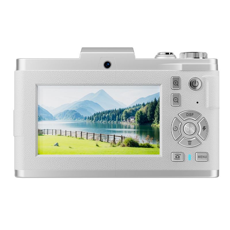 RENVMEXY - Cámara 4K 64MP Blanco - Ultraligera