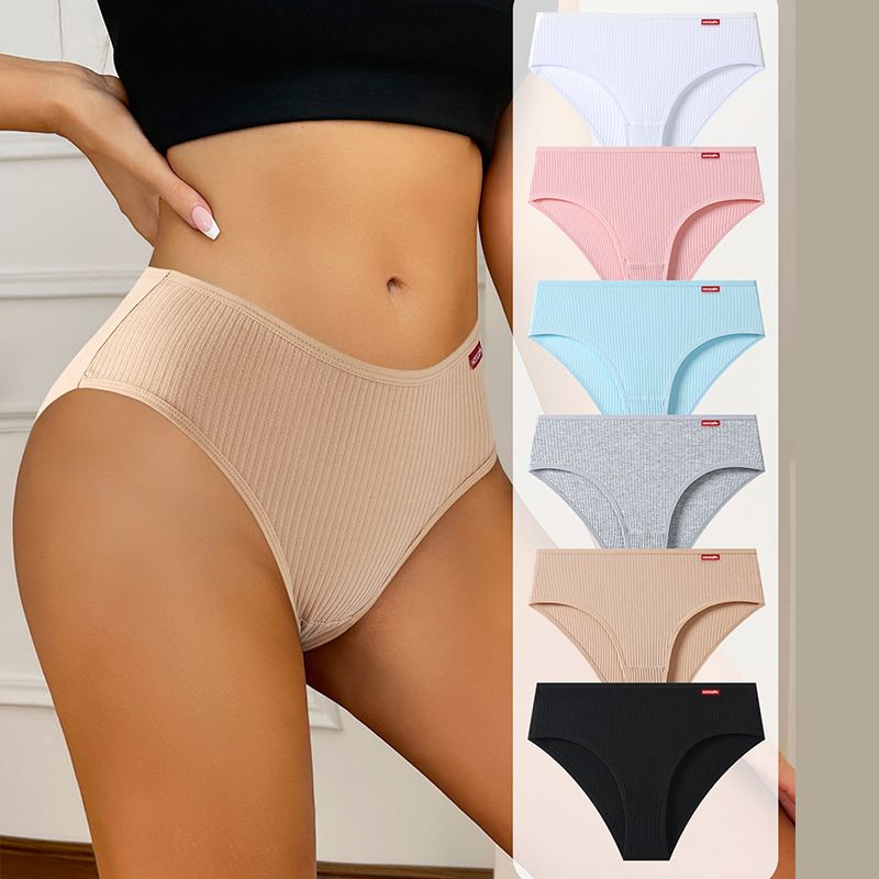TIOZONEY - Pack de 6 Calzones Mujer