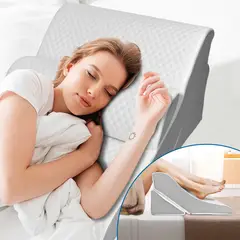 AIZO - Almohada Cuña Cojín Espuma Viscoelástica Lumbar Cervical