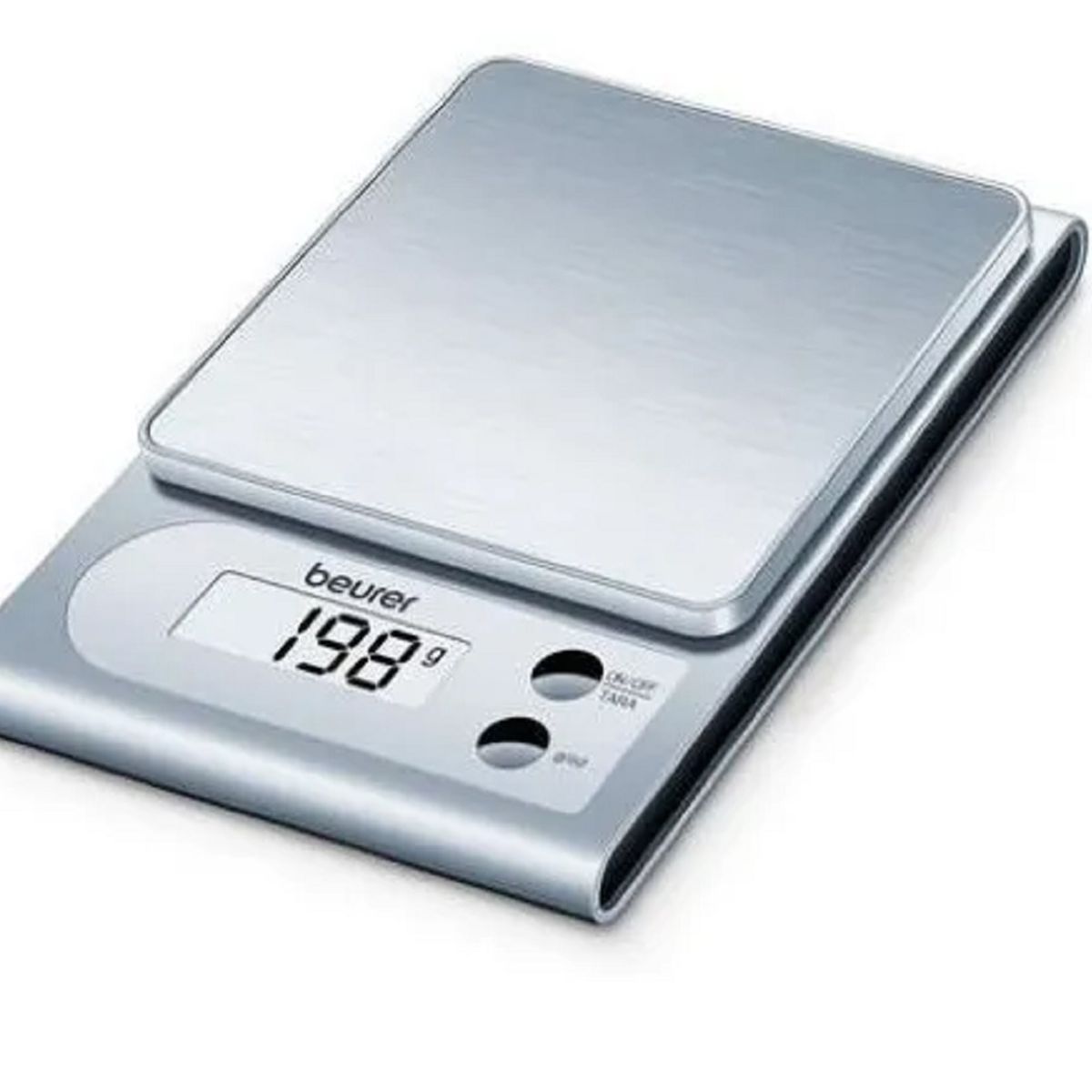 BEURER - Balanza Cocina Digital Acero Inoxidable Beurer Ks22 Max 3kg