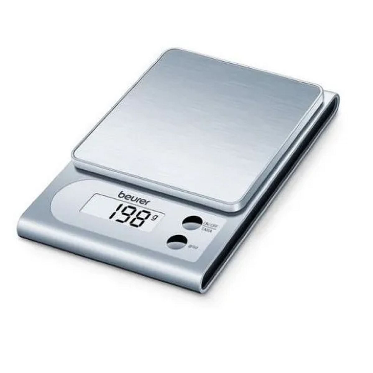 BEURER - Balanza Cocina Digital Acero Inoxidable Beurer Ks22 Max 3kg